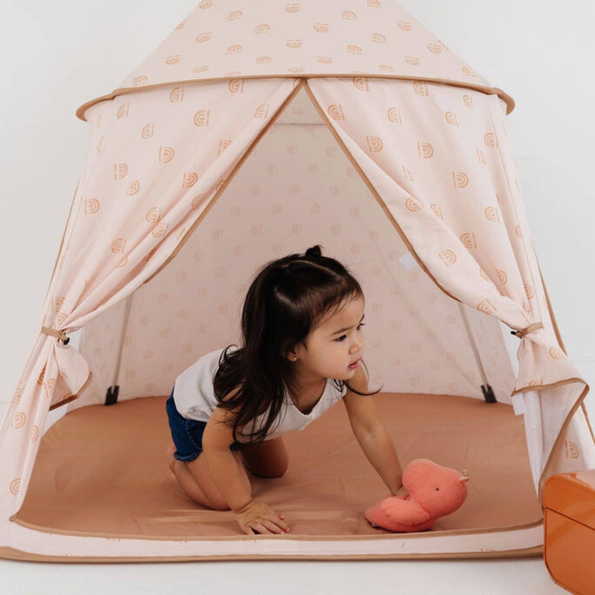 Toki Kids - Wholesale Tent - Kids - Rainbow Peach Play Tent2