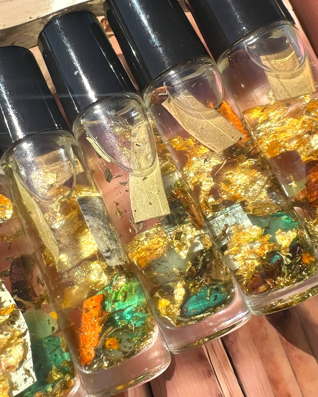 Mind Body Nirvana - Wholesale Meditation Supplies - 24 Karat Gold Money Oil