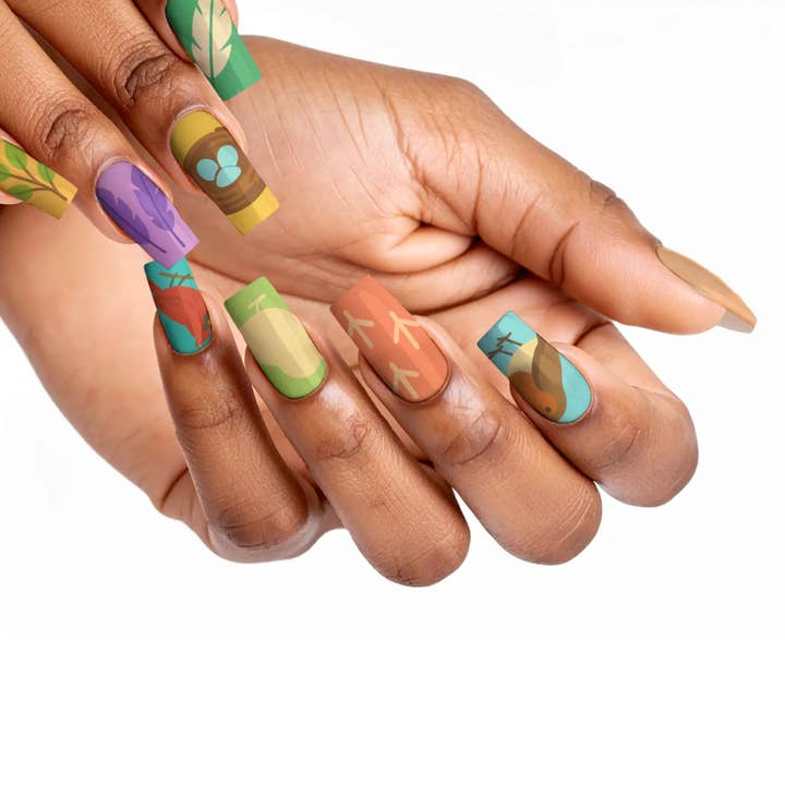 FYNE BODY - Wholesale Press-on/fake nails - Avian Allure Exotic Birds Press-On Nails42