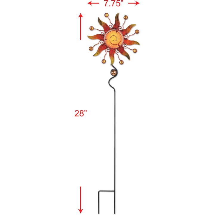 Sunset Vista Designs - Wholesale Garden/Lawn Stake - Sun Garden Stake 28"