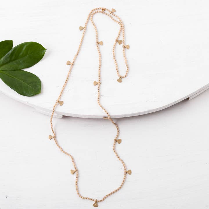 Baizaar - Venta al por mayor Collares de cuentas/perlas - Collar en forma de abanico con cuentas