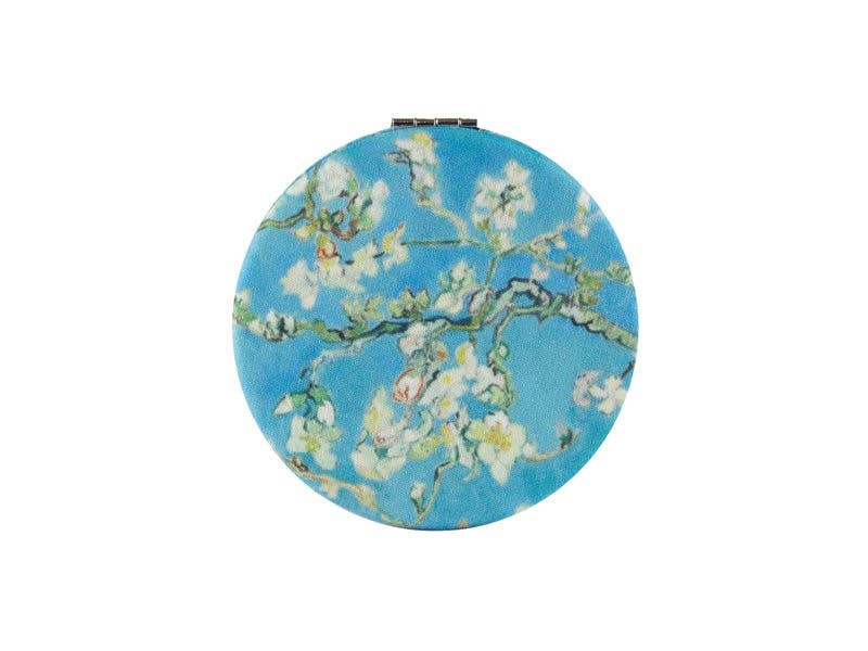 MUSEUM WEBSHOP - Vente Miroirs de poche - Miroir de poche pliant en microfibre Van Gogh, Amandier en fleurs3