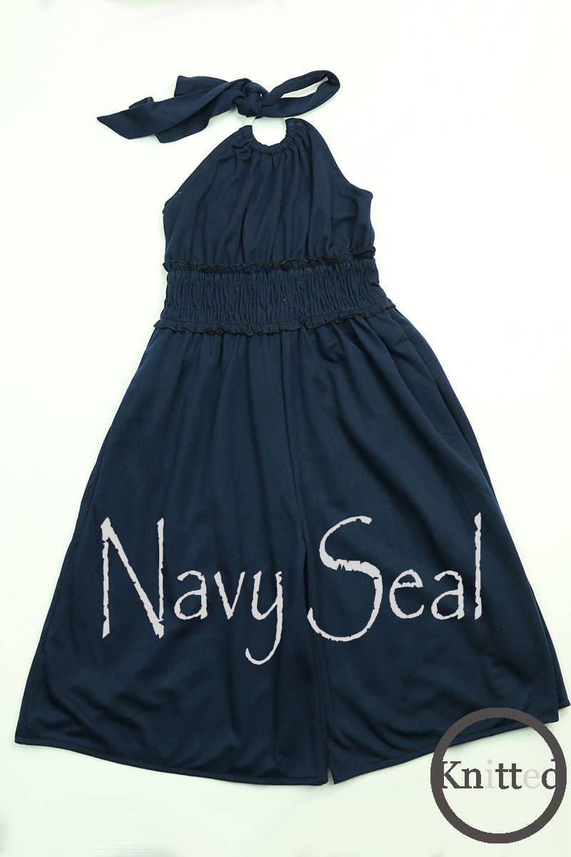 SISSYMINI - Wholesale Dress - Kids - Halter Bell-Bottom Jumper For Girls & Toddler | 747-57