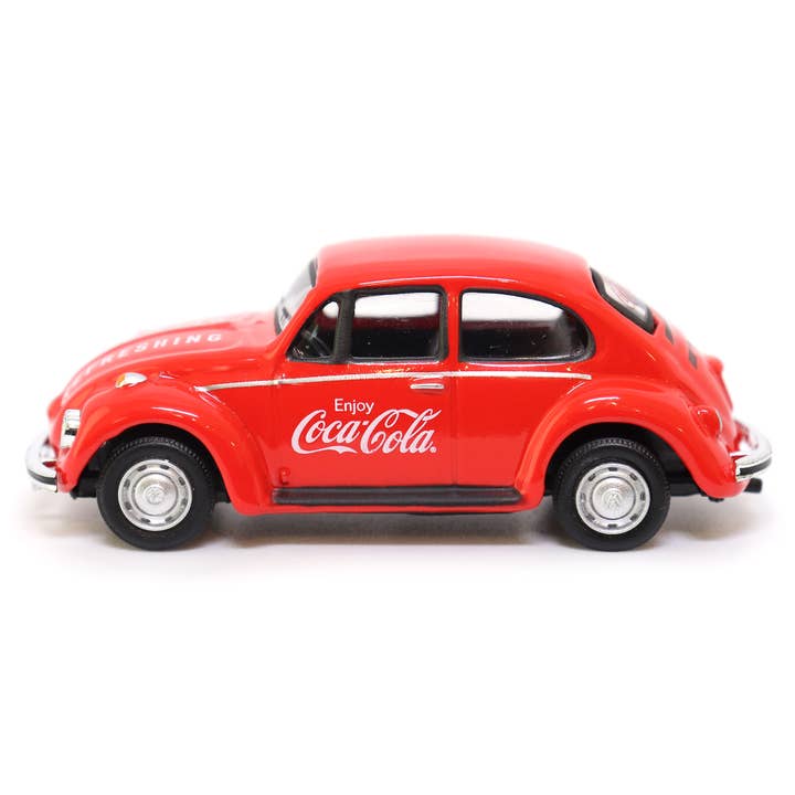 Motor City Classics, Inc. - Wholesale Decorative tabletop object - 1:72 Scale Coca-Cola 1966 VW Beetle Diecast Model7