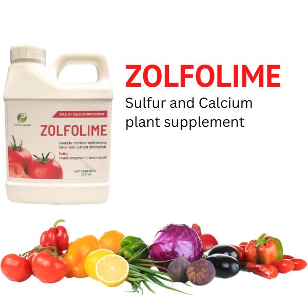Healthy Paw Life - Venta al por mayor Fertilizantes - Líquido nutritivo sulfuroso para césped y plantas de Zolfolime, aflojador y acondicionador del suelo, ideal para suelos compactos, aguas estancadas y mal drenaje