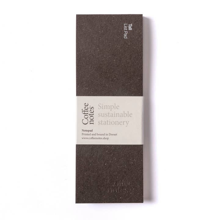 Bock List Pad for wholesale by Coffeenotes