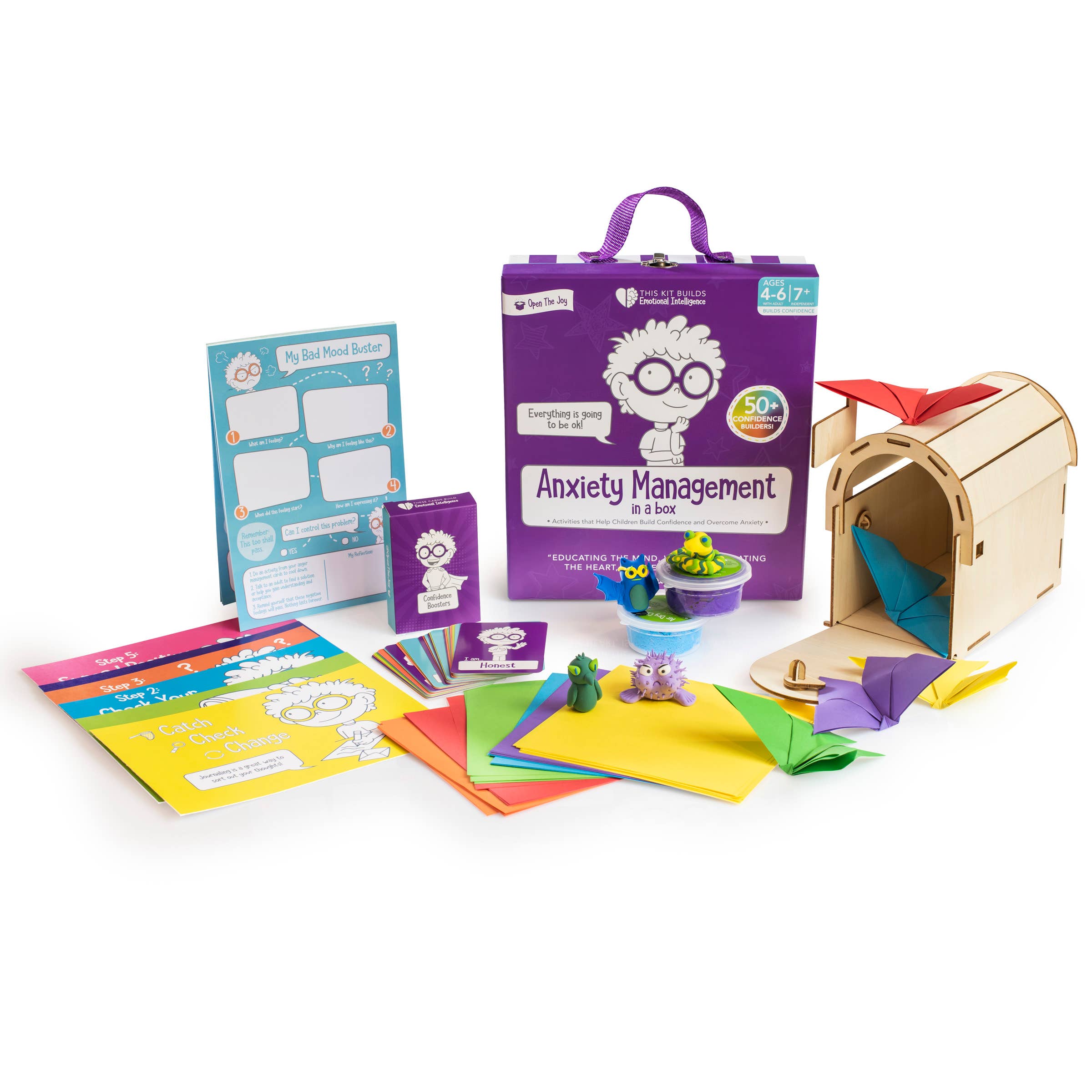 Open The Joy - Wholesale Doe-het-zelf-knutselset - Kinderen - Box voor angstbeheersing1