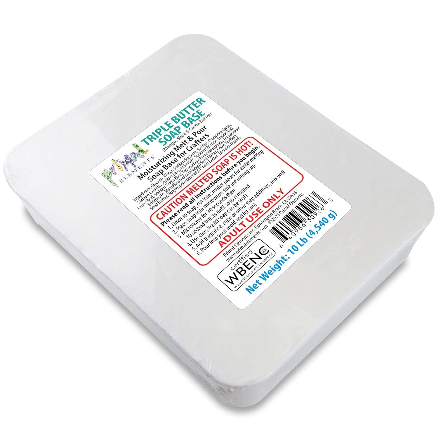 Primal Elements - Wholesale DIY Craft Kit - Triple Butter Soap Base 1