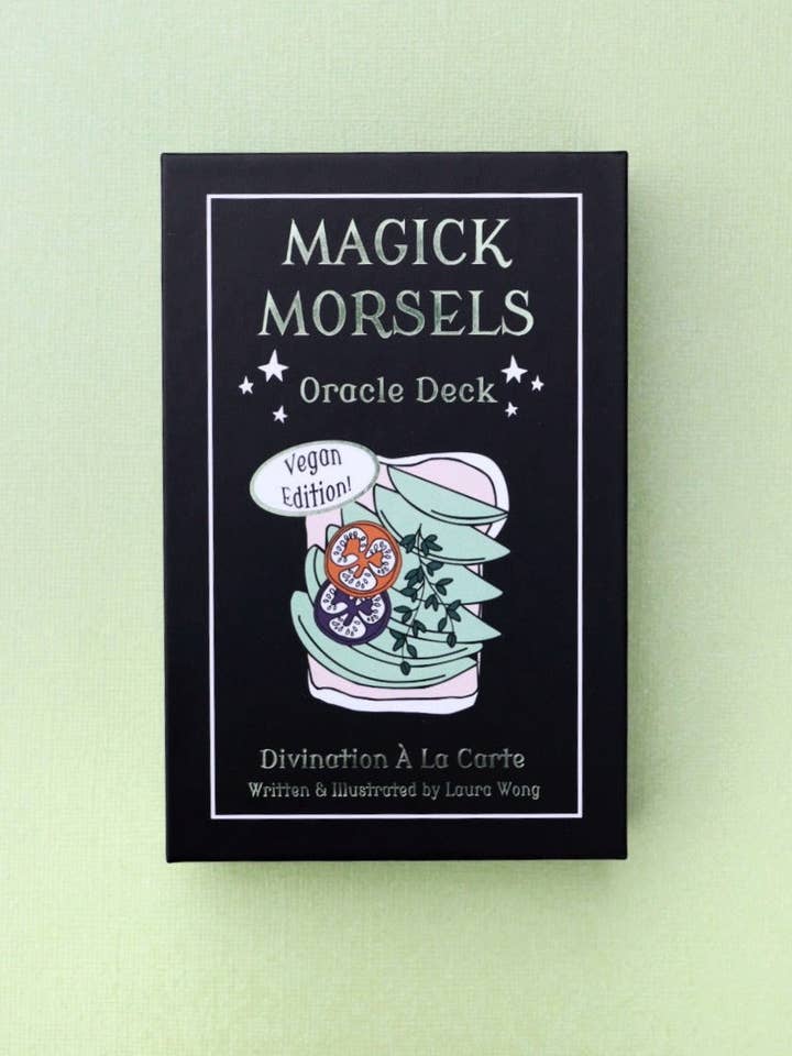 Baraja de Oráculo Magick Morsels (Edición Vegana) para venta al por mayor de Lady Moon Co.®