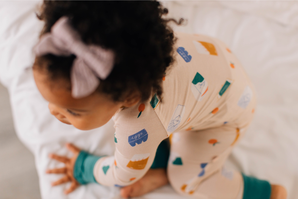 Tangerine Rêve - Wholesale Jumpsuit - Baby - Pancake Mix Convertible Romper2