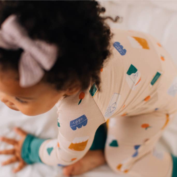 Tangerine Rêve - Wholesale Jumpsuit - Baby - Pancake Mix Convertible Romper2