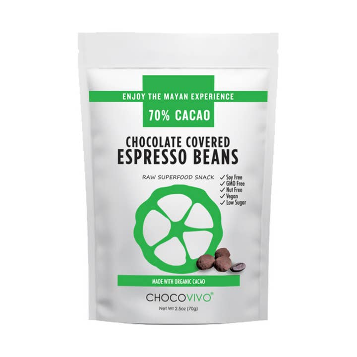 ChocoVivo - Wholesale Chocolate Covered Sweets - Dark Chocolate Covered Coffee Beans 70% Cacao