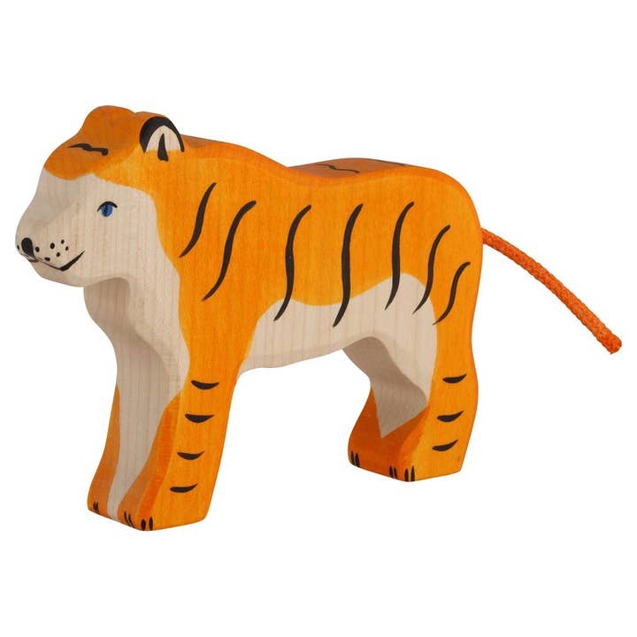 Goki America - Wholesale Wood Toy - Kids - Tiger, standing1