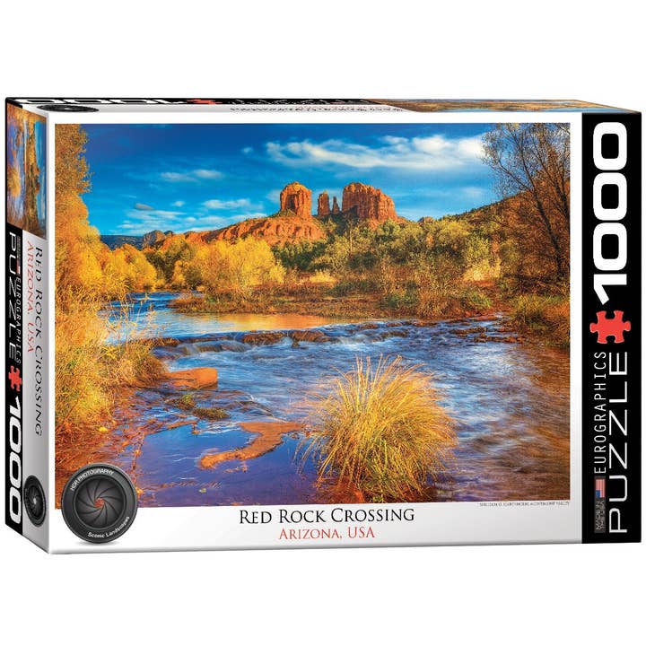 Eurographics Puzzles USA - Wholesale Puzzle - Adult - Red Rock Crossing, AZ
