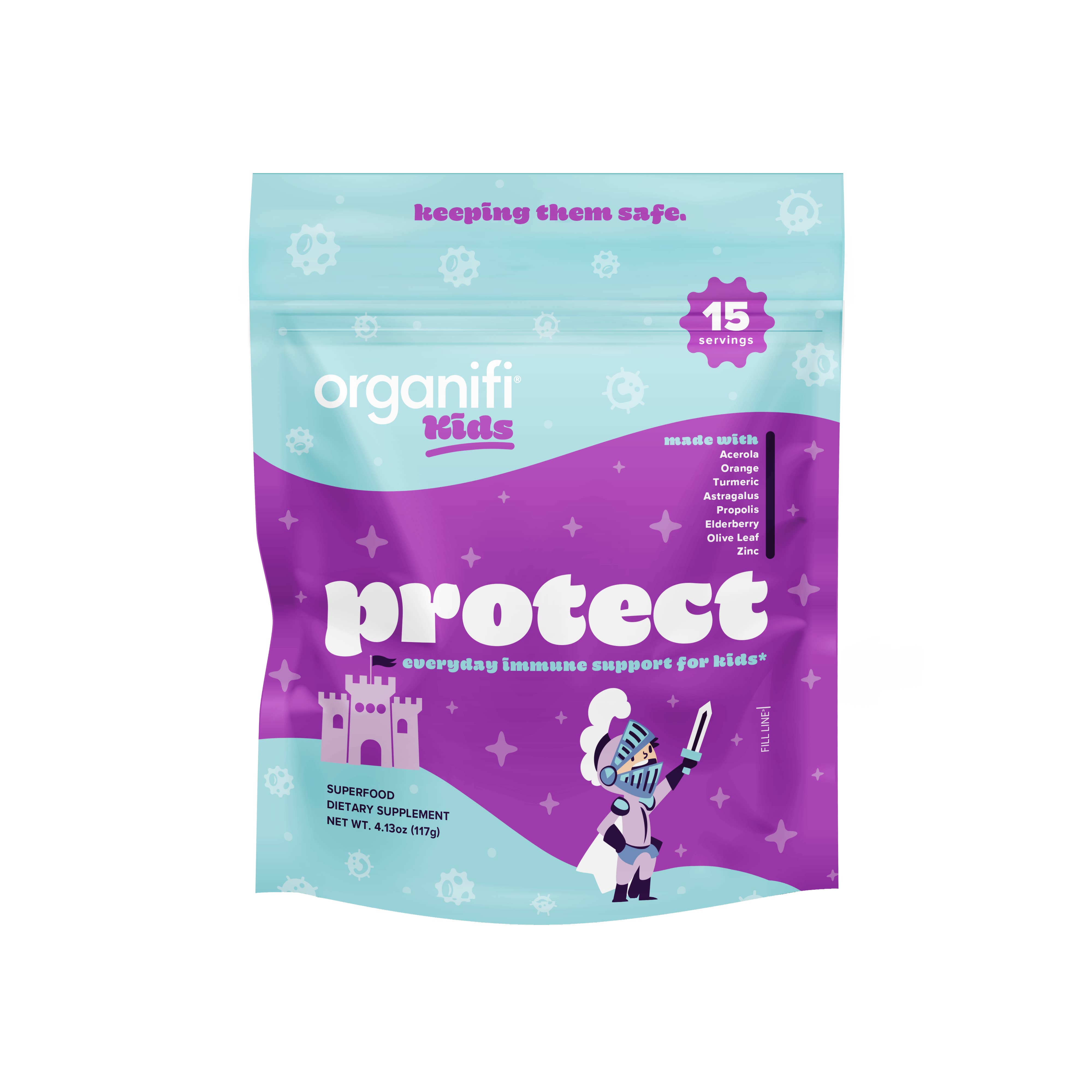 Organifi – wholesale Hälsodryck i pulverform – Organifi Kids Protect – Immunförsvarsstöd för barn