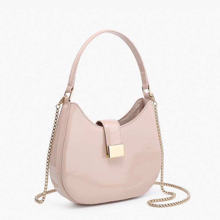 Jen & Co. - Vente Sac à bandoulière – femme - JN2558 Sac bandoulière/sacoche en forme de Malte avec chaîne5