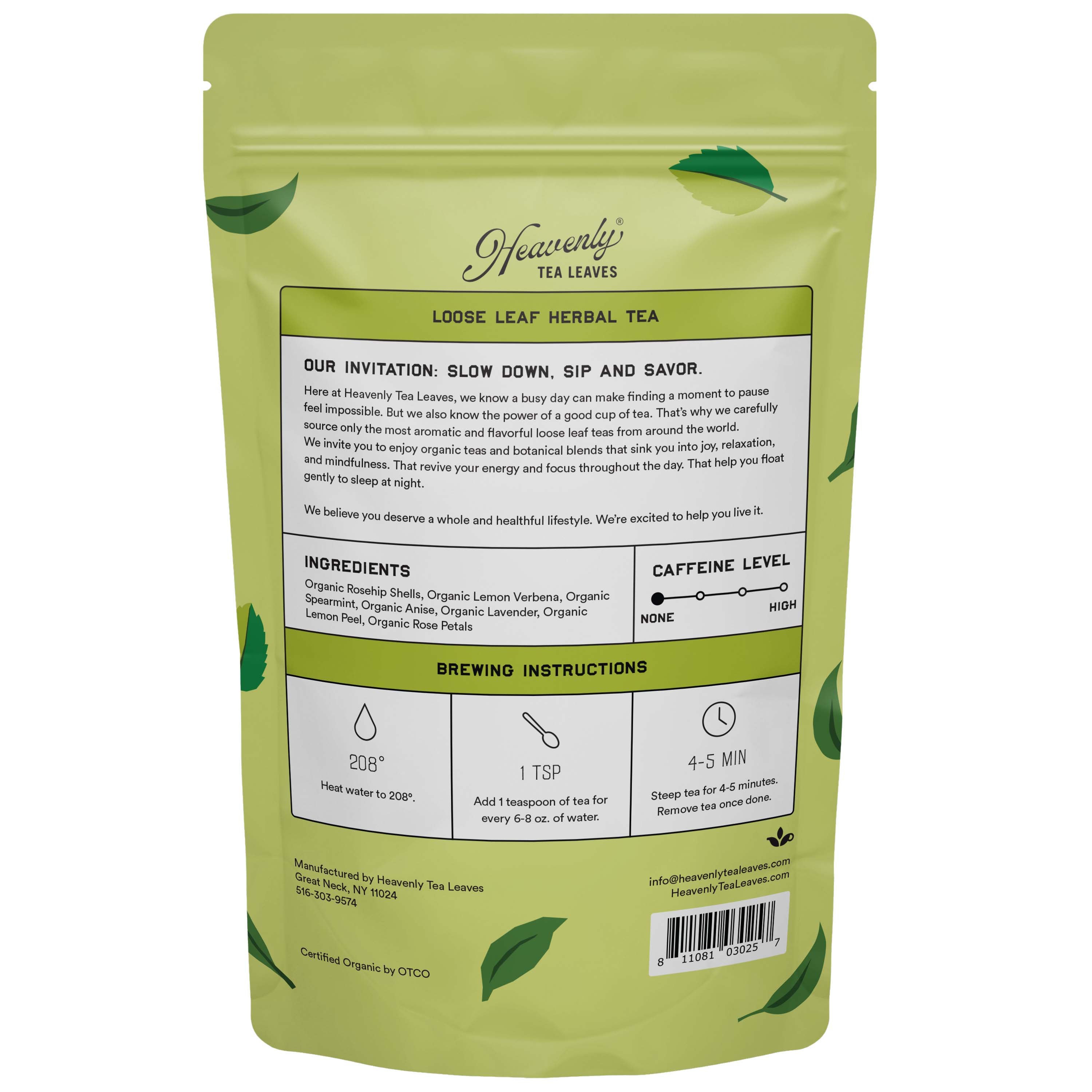 Heavenly Tea Leaves - Wholesale Loose Tea - Organic Herbal Cleanse, Bulk Loose Leaf Herbal Tea, 1 lb.1