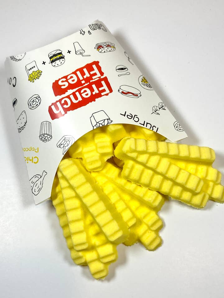 French Fries for wholesale by Splish Splash Bath Bombs