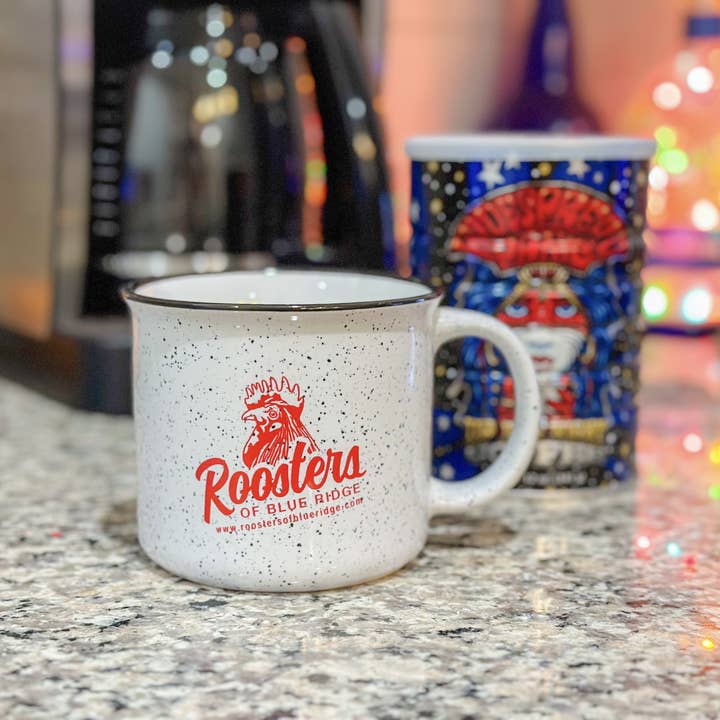 Morning Roost Mug for wholesale by Mountain City Apparel