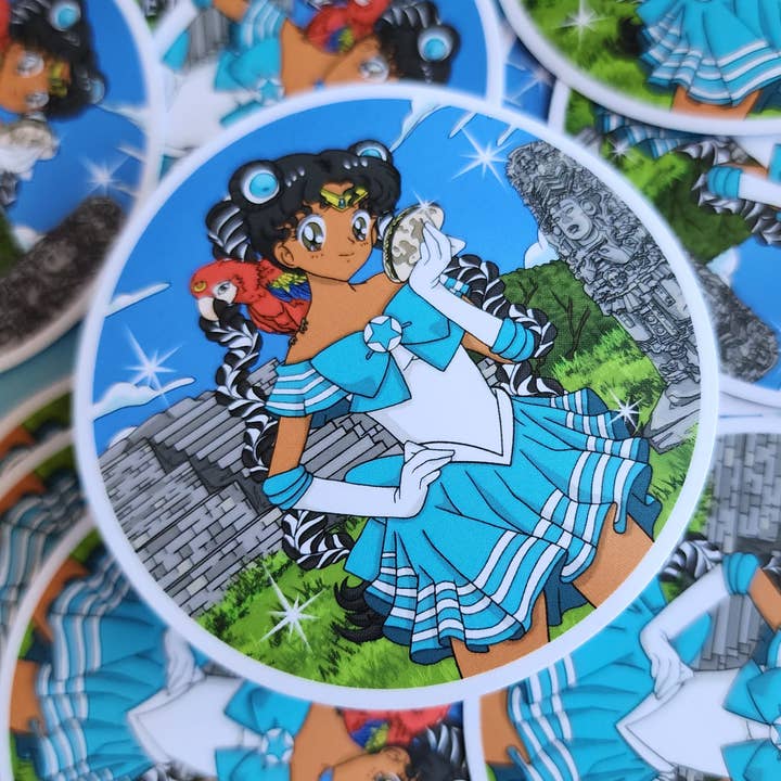 Autocollant CATRACHA pour la vente par Loquita bath and body