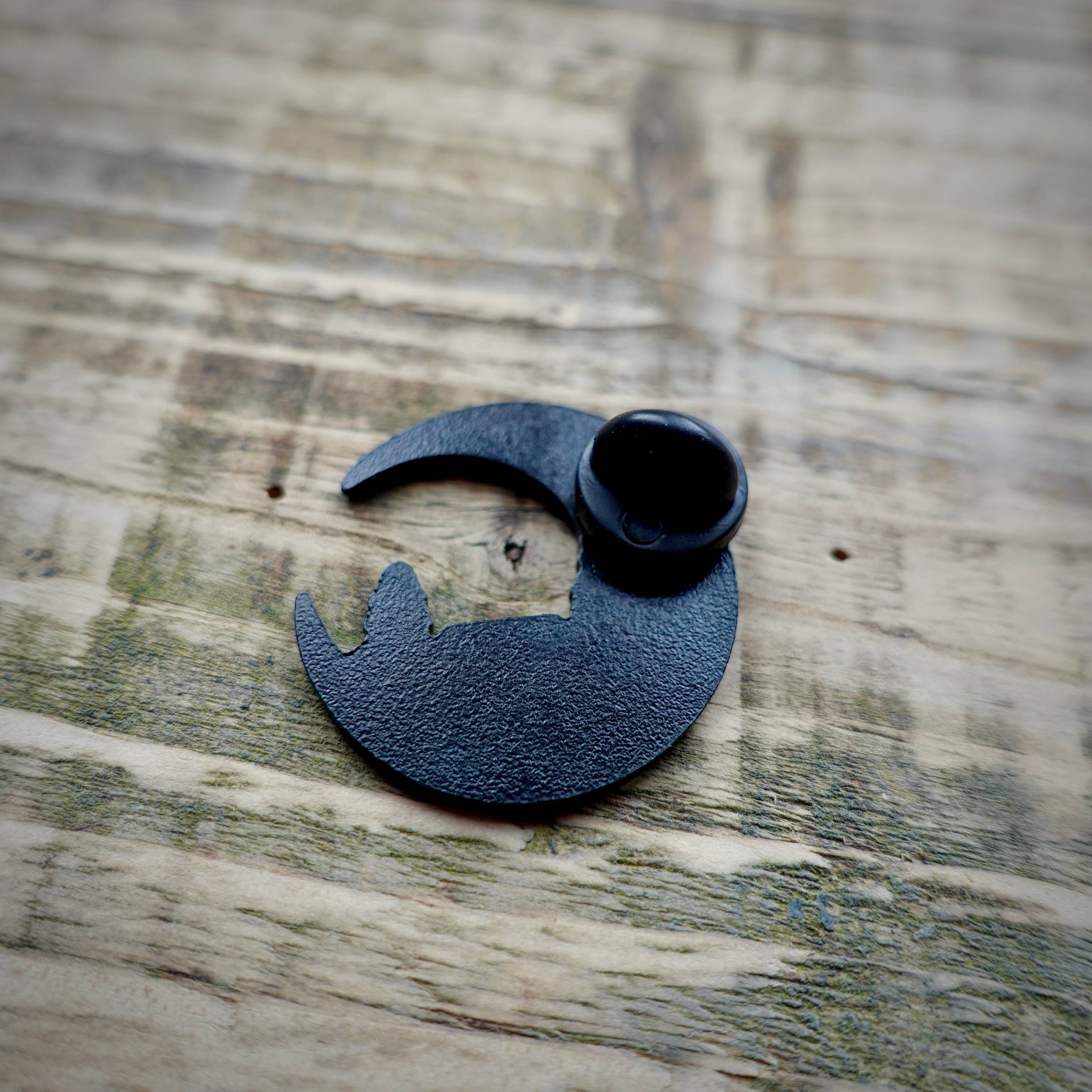 EllieBeanPrints - Wholesale Lapel Pin/Button - Adventure Moon Enamel Pin Badge | With Card3