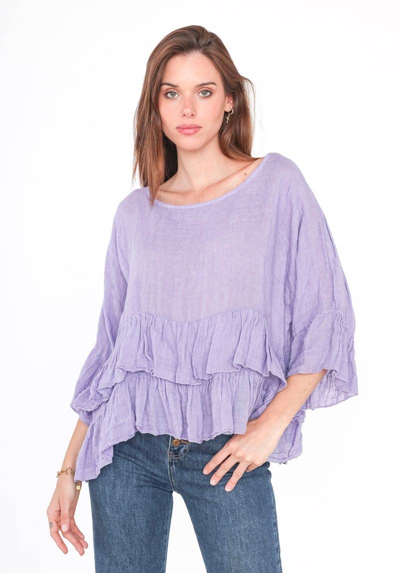 LINEN & COTTON HOUSE – Engroshandel Tunika - Dame – LINNED TUNIKA 327929