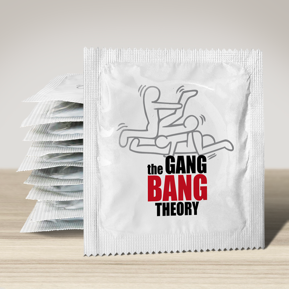 CALLVIN EU - Wholesale Gag Gift/Novelty Gift - Condom : Préservatif: Gang Bang Theory0