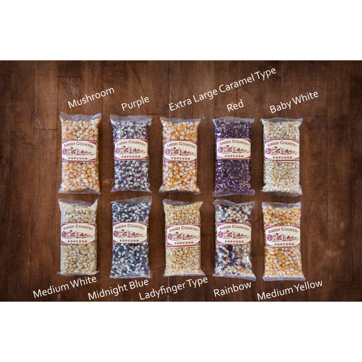Amish Country Popcorn - Wholesale Popcorn - 10/4oz. Variety Pack Popcorn