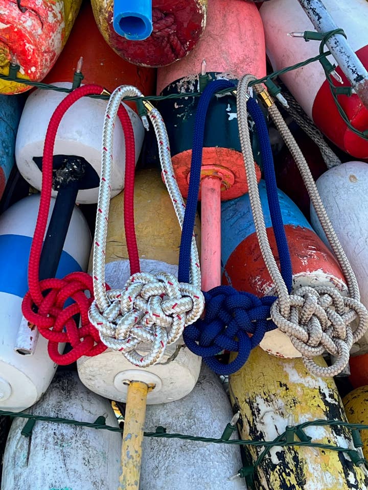 BRAVE: Travel Ready Nautical Vibe Coastal Mariner's Necklace for wholesale by Alter Ego Designs