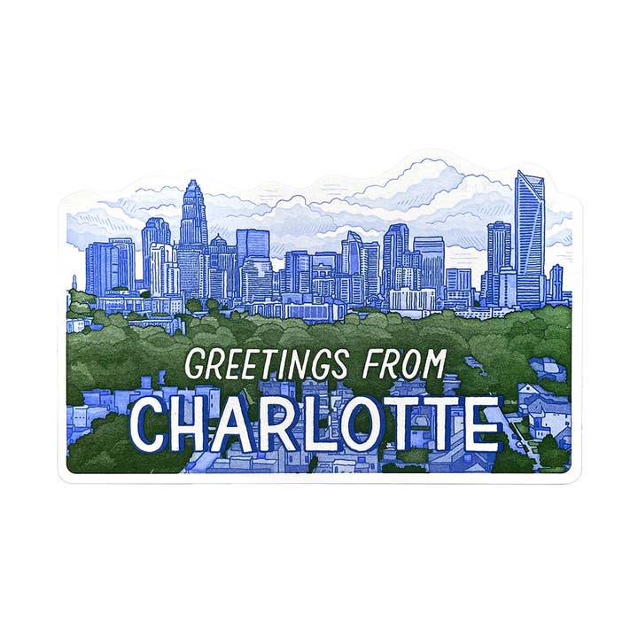 Charlotte, Postal Cínico NC por atacado de Noteworthy Paper & Press