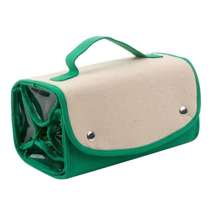 Mainstreet Collection - Wholesale Makeup/Cosmetic Bag - Canvas Roll Up Cosmetic