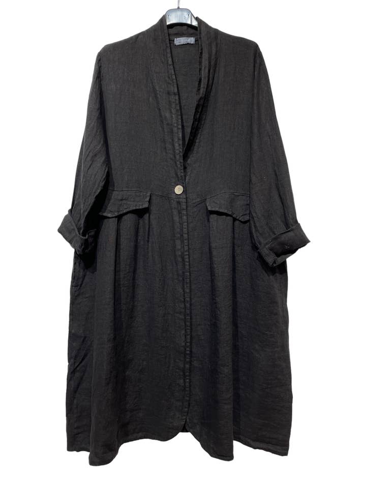 LINEN & COTTON HOUSE - Wholesale Jacket - Women's - 1142 SPRING SUMMER CLOTHING LINEN JACKET7