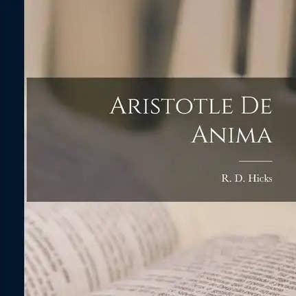 Books by splitShops - Wholesale Book - Adult - Aristotle De Anima - Paperback0