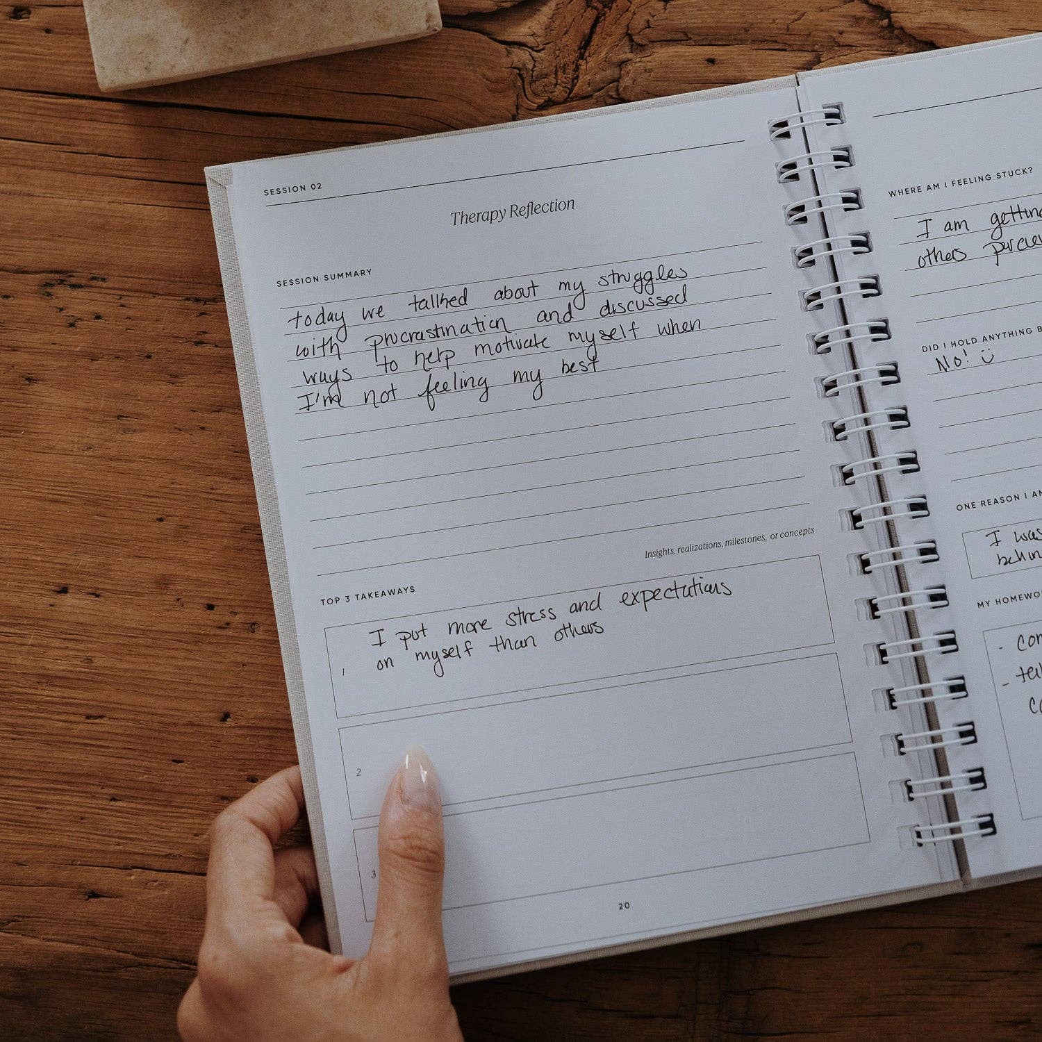 Simple Self - Wholesale Journal/Diary - The Therapy Companion9