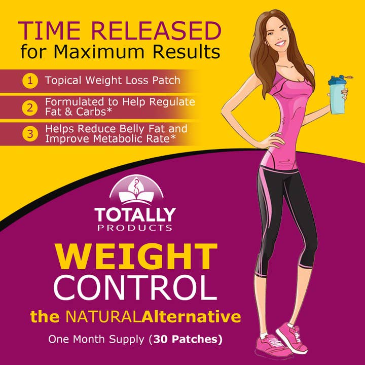 Totally Products – wholesale Oral supplement/vitamin – Weight Control Topical Weight Loss Patch