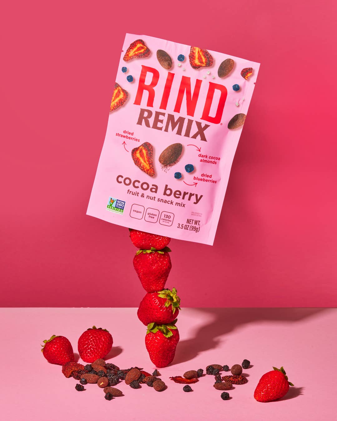 RIND Small Batch LLC - Wholesale Trail Mix - Cocoa Berry REMIX, Snack Mix - 3.5oz4