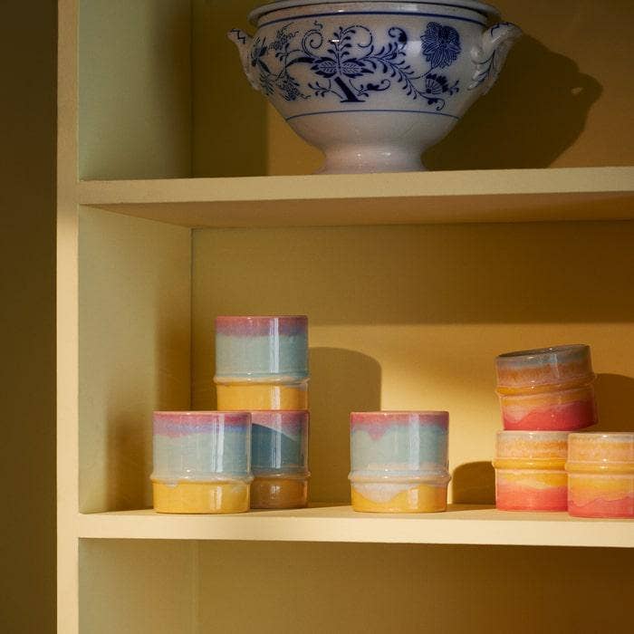 Danish Design Collective - Wholesale Drinking Glass/Cup - Kähler - Poppery - Sculptural Colorful Ceramic Mug7