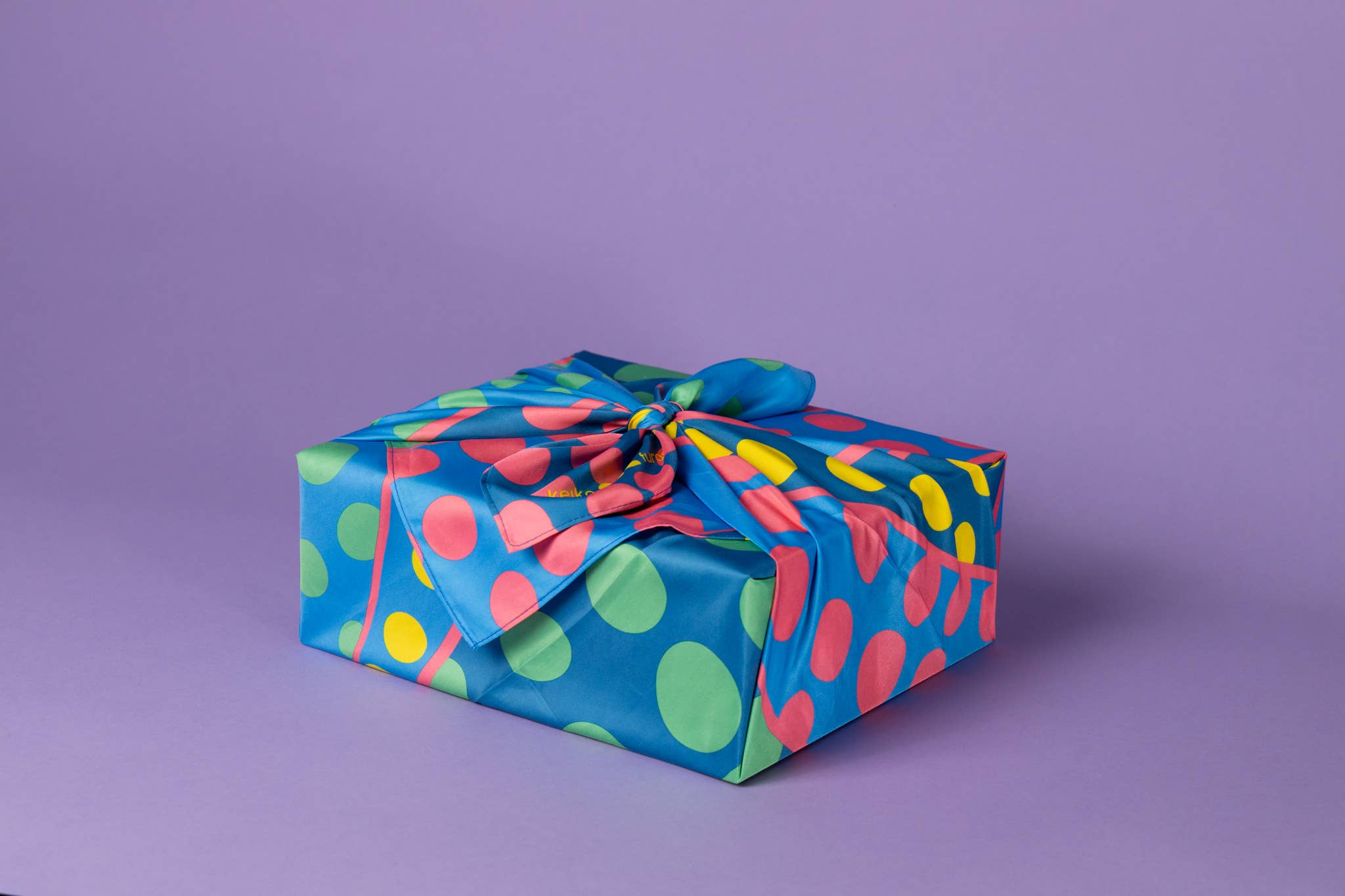 Keiko Furoshiki - Wholesale Flat Wrap - Furoshiki Reusable Japanese Fabric Gift Wrap Mameshibori7