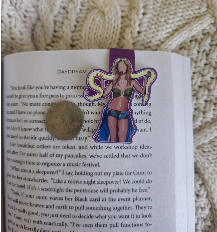 Like Starlight Studio – Engroshandel Bogmærke – Britney Spears magnetisk bogmærke2