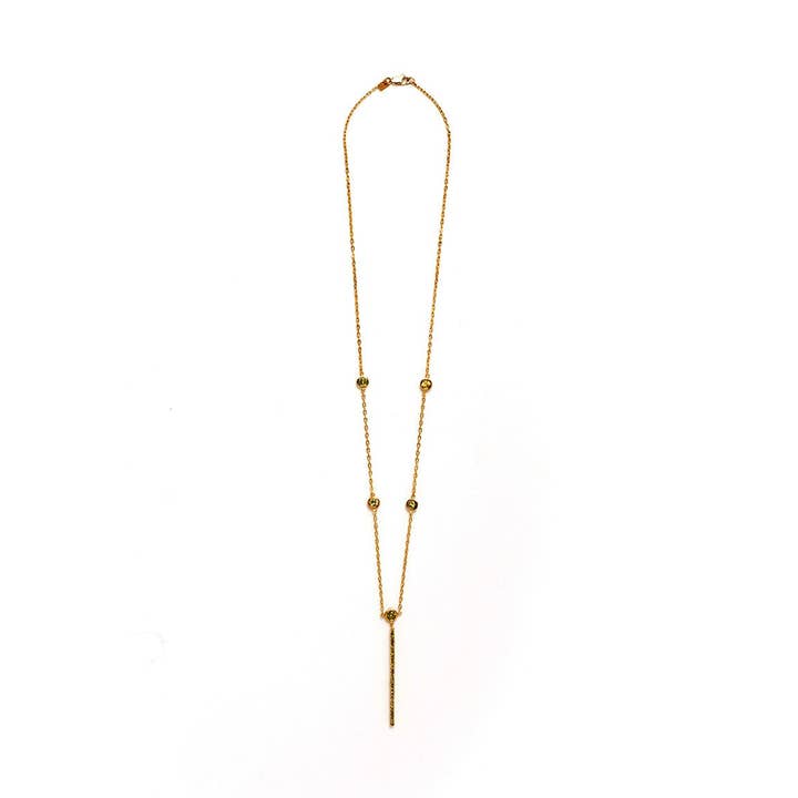 Luxe Bar halskæde for engroshandel hos Georgina Jewelry