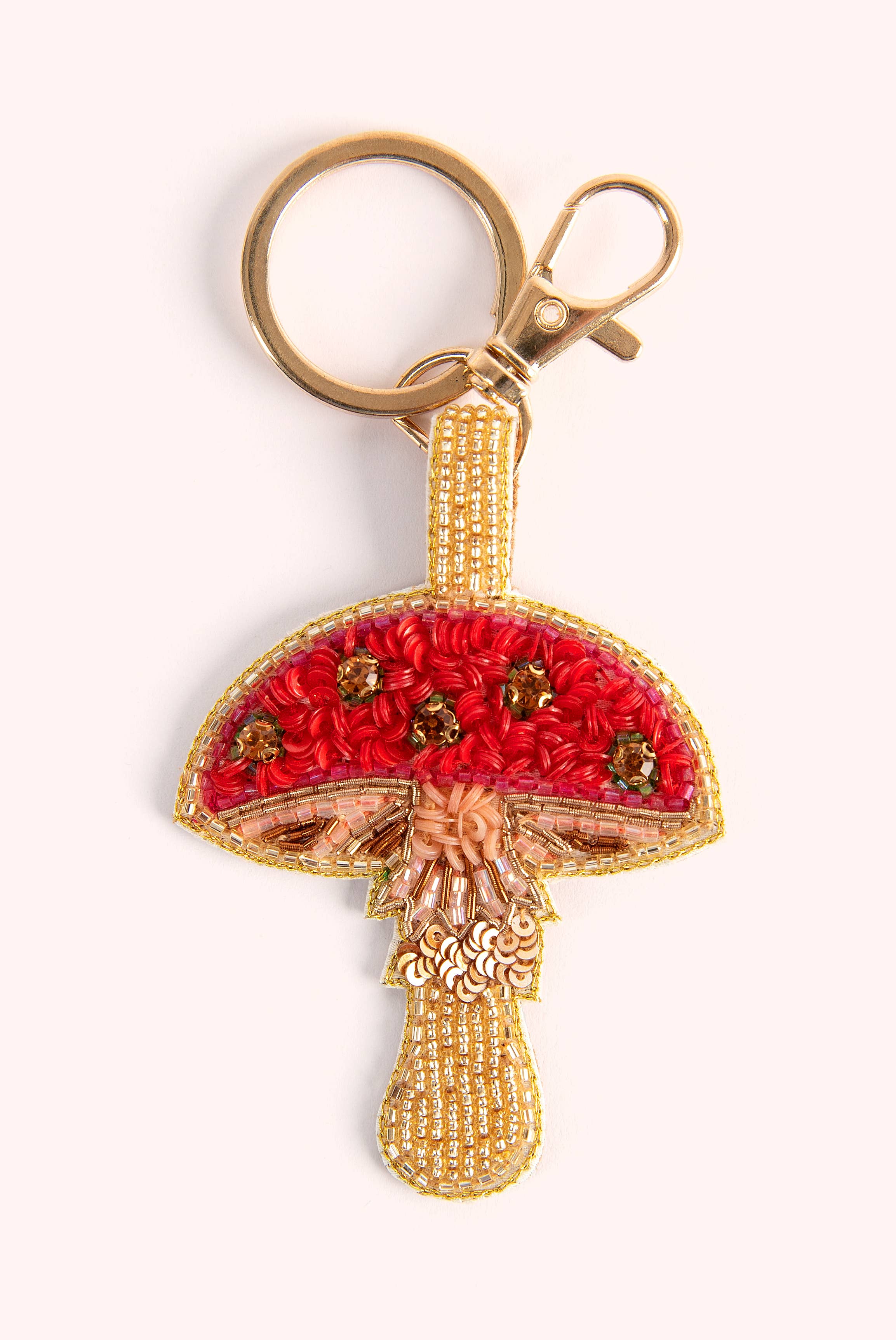 Powder Design - Europe - Wholesale Keychain - Women's - Beaded Keyrings - Toadstool0