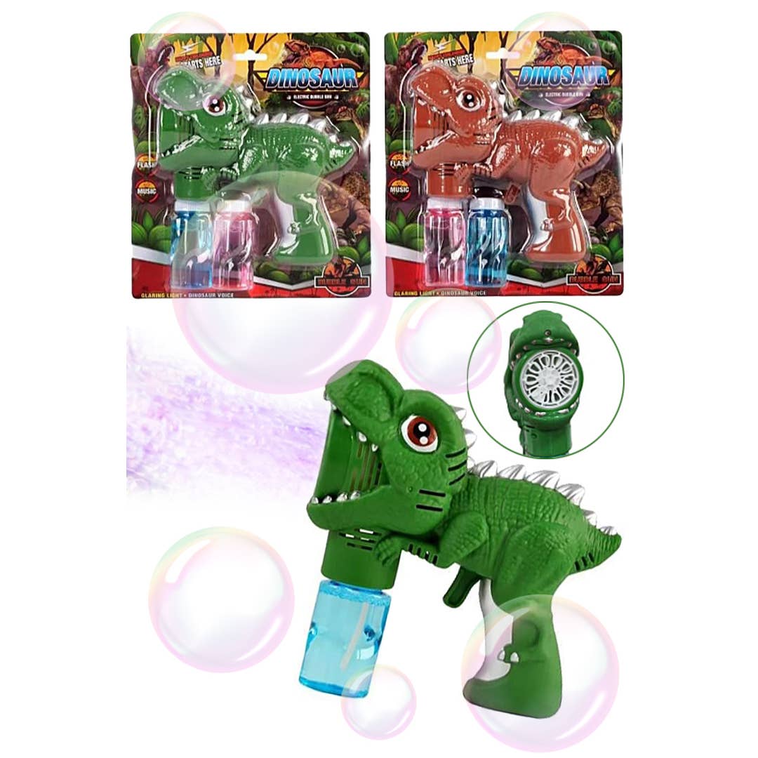 T-rex Dinosaur Lydlavende Boblepistol for engroshandel hos Cap Zone