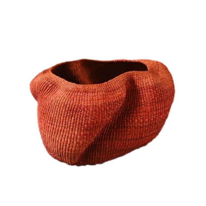 African Heritage LLC – wholesale Korg – Afrikansk vävd dekorativ vegansk Bolga korg