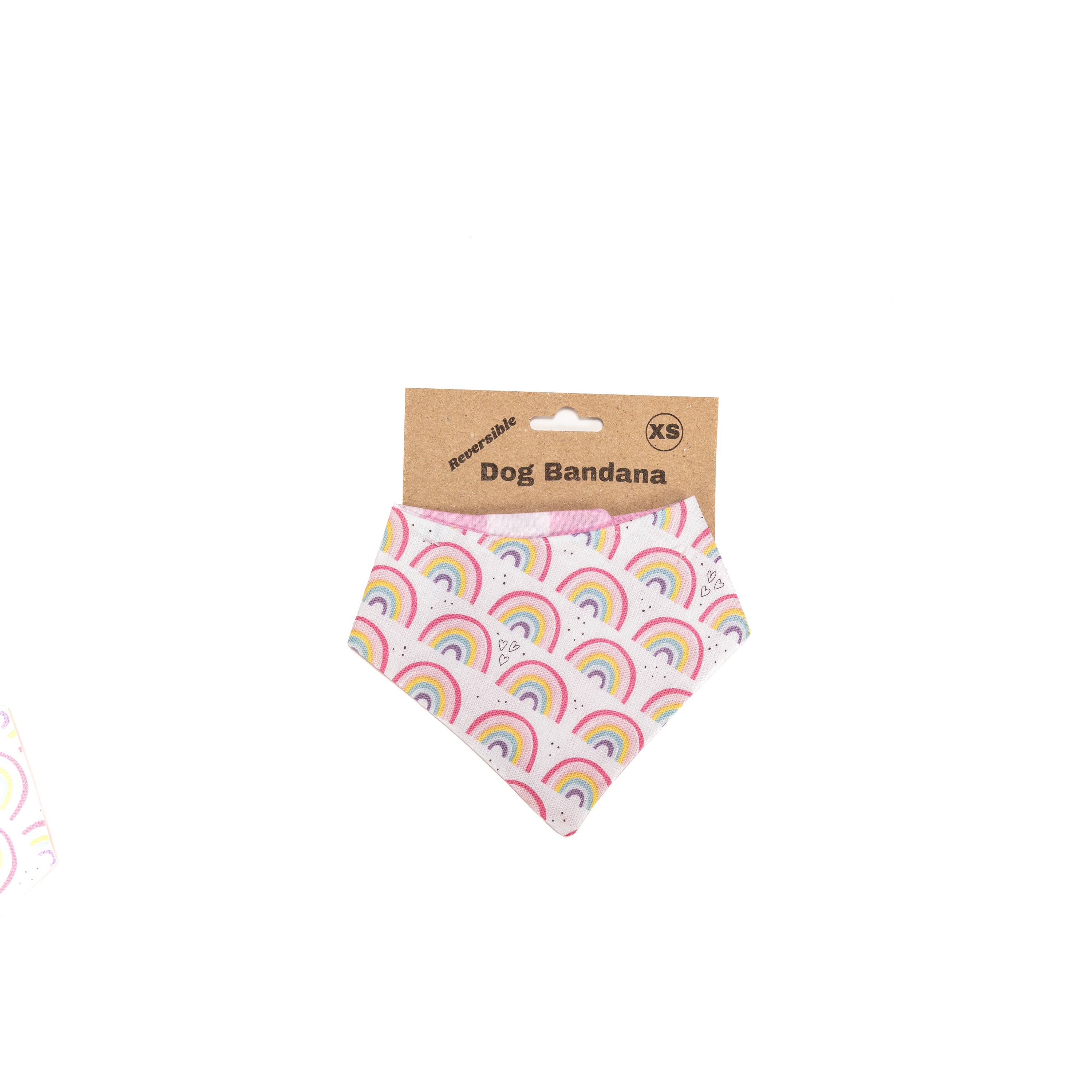 Pup Party Hats – wholesale Pet bandana – Dog – Pastel Rainbow Bandana0