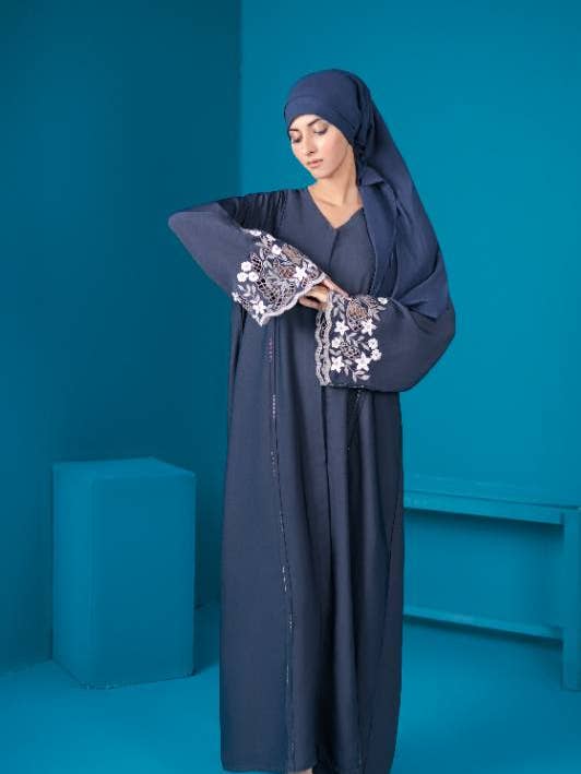 Multiple Option Serene Starlight Abaya for wholesale on Faire0