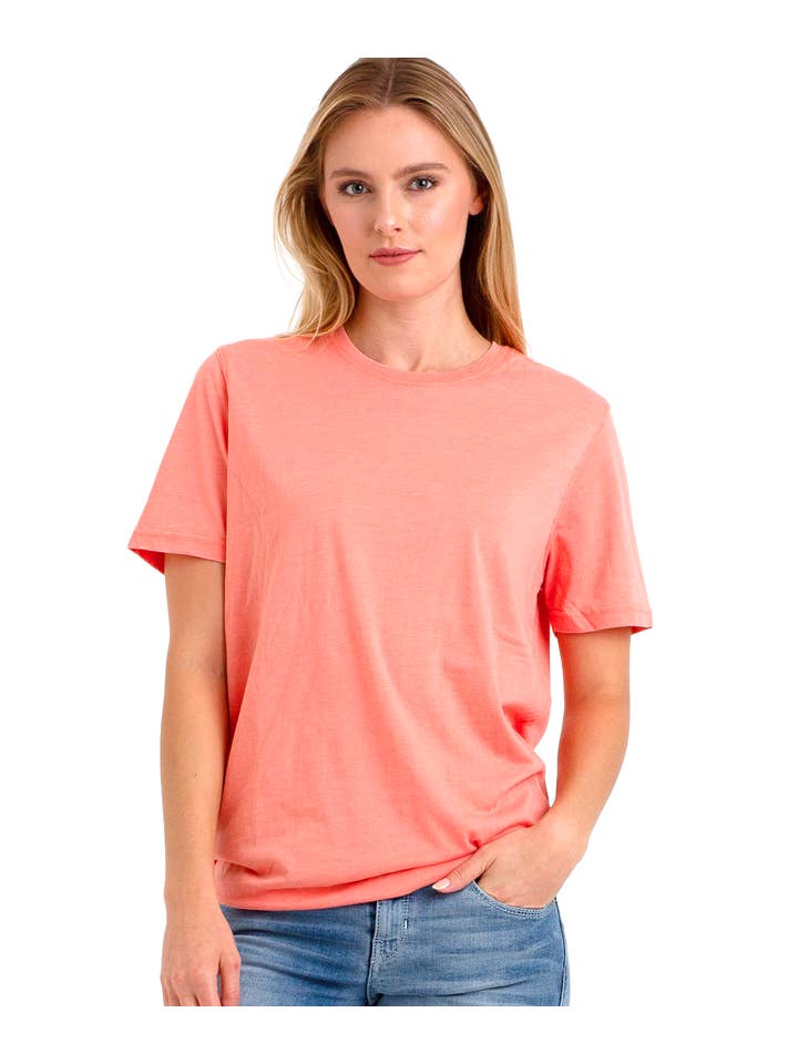 U.S. Apparel - Wholesale T-Shirt - Men's - Unisex Fit Jersey Crew Neck Tee W/ Lt. Burnout Wash17