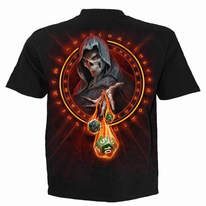 Spiral - Wholesale Screen Printed T-Shirt - Men's - DUNGEON MASTER - T-Shirt Black