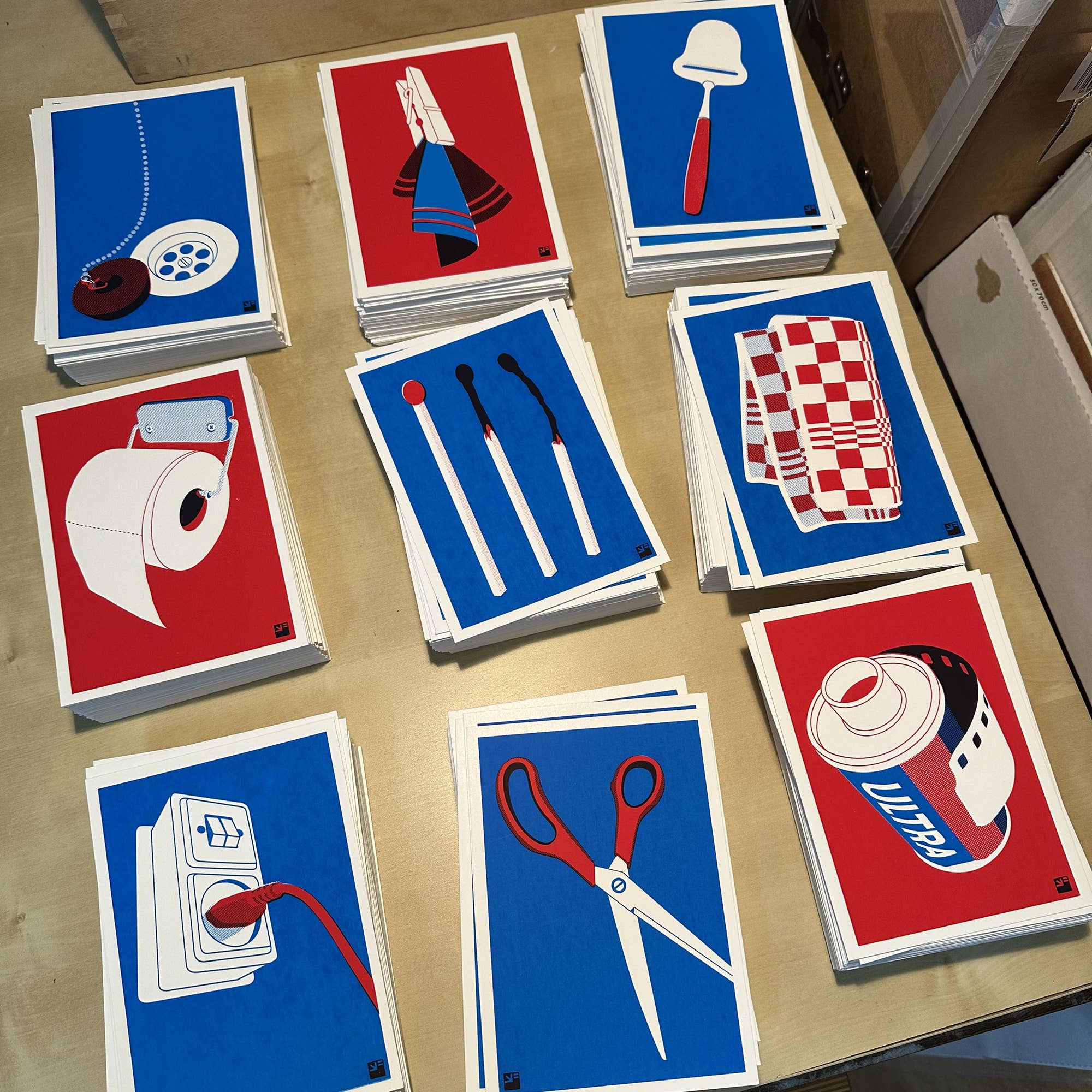 VrijFormaat - Wholesale Art Print - Screenprint - Toilet Roll - Extra Ordinary - A63