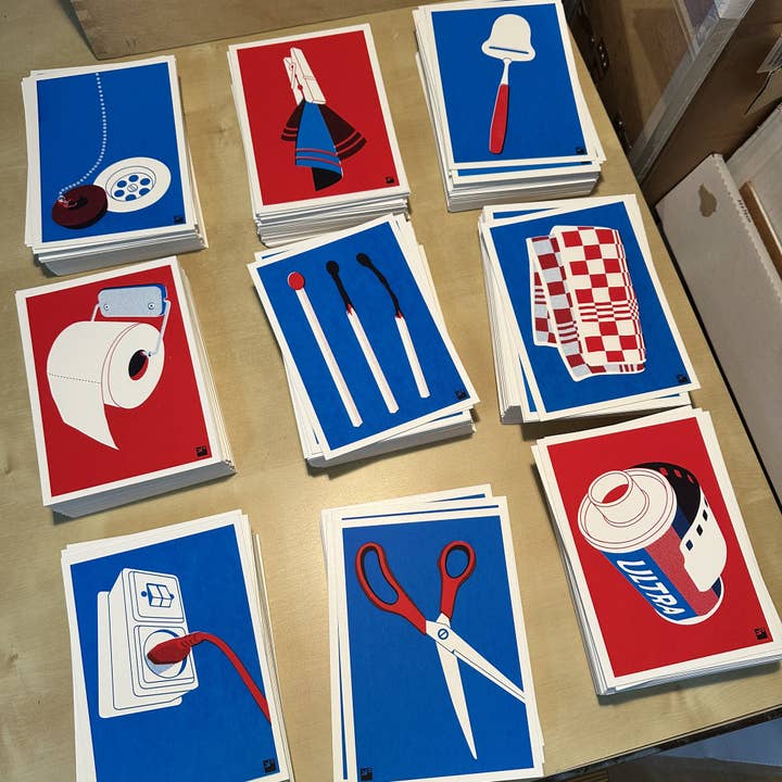 VrijFormaat - Wholesale Art Print - Screenprint - Toilet Roll - Extra Ordinary - A63