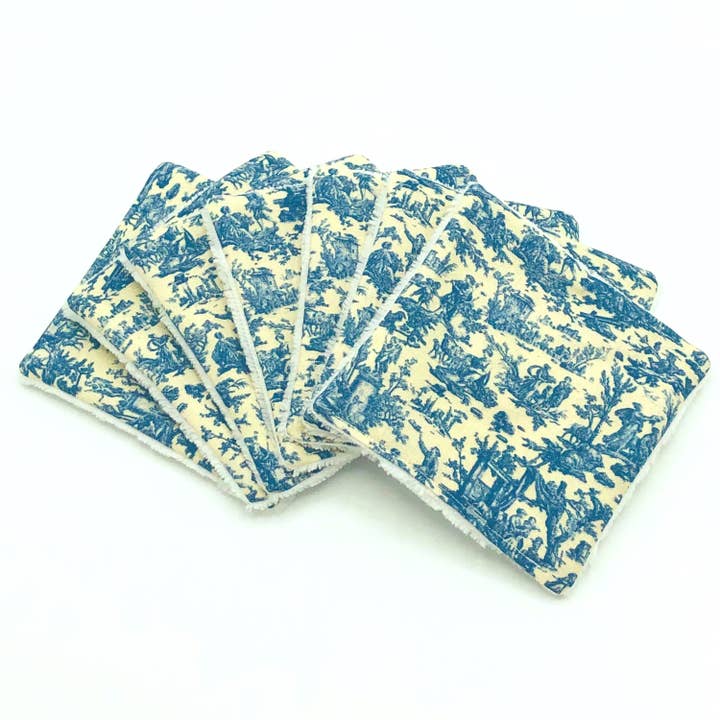 Uppsättning av 7 blå makeup remover våtservetter för wholesale av Inspiration Cosy